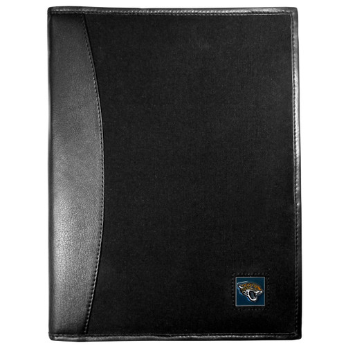 Jacksonville Jaguars Leather and Canvas Padfolio