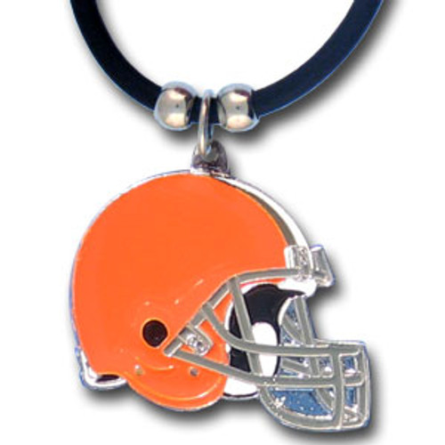 Cleveland Browns Rubber Cord Necklace