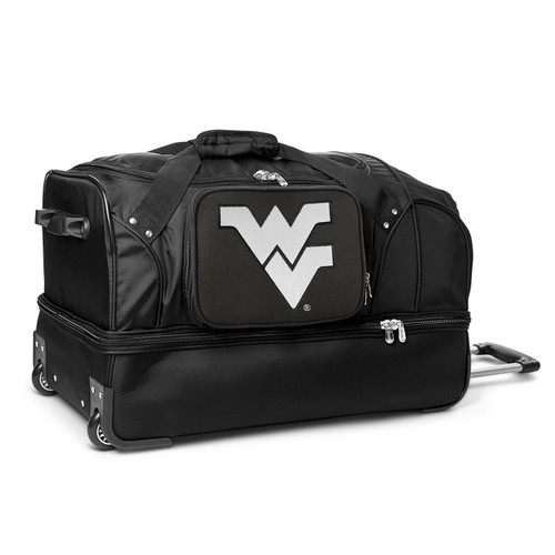 West Virginia Mountaineers 27" Drop Bottom Wheeled Duffle Bag