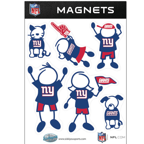 New York Giants Family Magnet Set