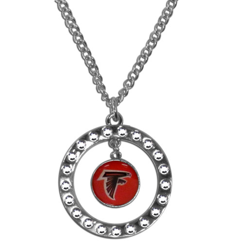Atlanta Falcons Rhinestone Necklace