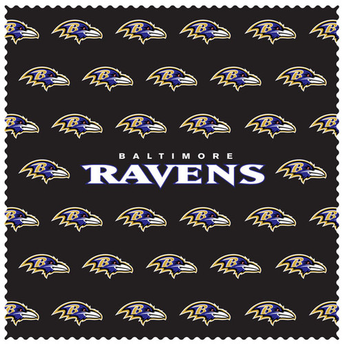 Baltimore Ravens Microfiber Cleaning Cloth