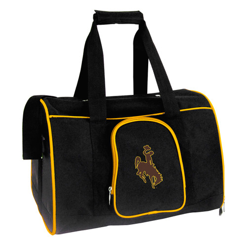 Wyoming Cowboys Premium Pet Carrier Bag