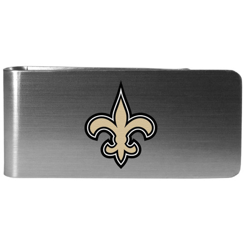 New Orleans Saints Logo Steel Money Clip