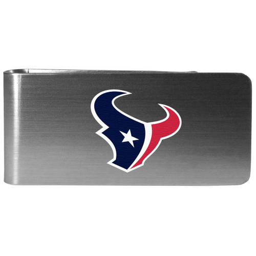 Houston Texans Logo Steel Money Clip