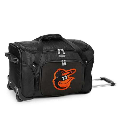 Baltimore Orioles 22" Rolling Duffle Bag