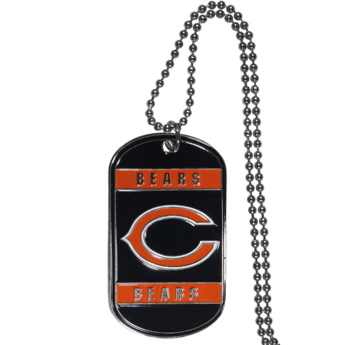 Chicago Bears Tag Necklace