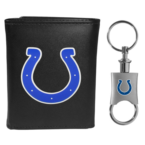 Indianapolis Colts Tri-fold Wallet & Valet Key Chain