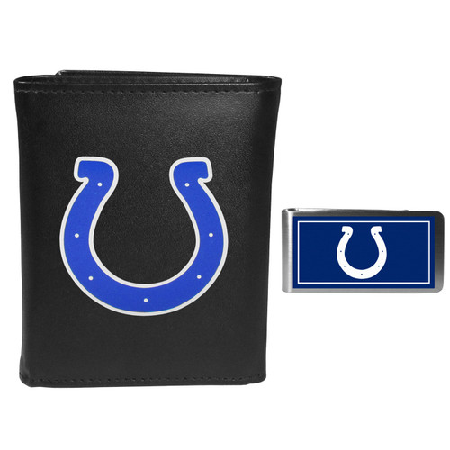 Indianapolis Colts Tri-fold Wallet & Color Money Clip