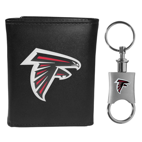 Atlanta Falcons Tri-fold Wallet & Valet Key Chain