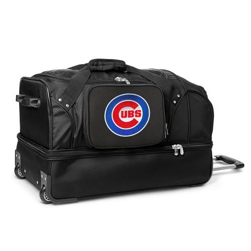 Chicago Cubs 27" Drop Bottom Wheeled Duffle Bag