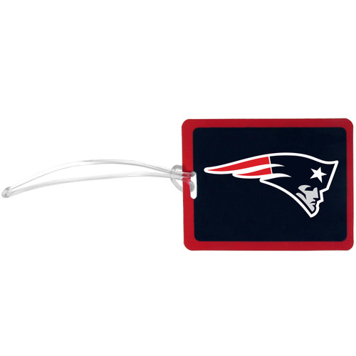 New England Patriots Vinyl Luggage Tag