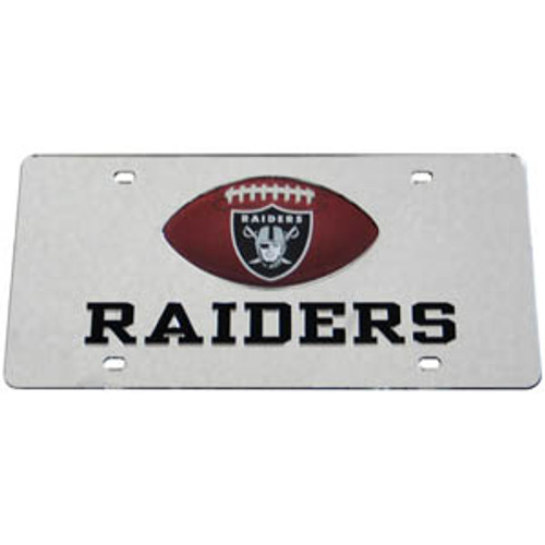 Las Vegas Raiders Mirrored License Plate