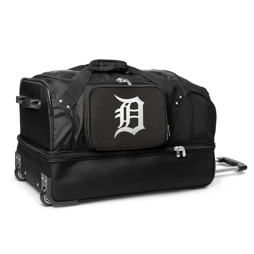 Detroit Tigers 27" Drop Bottom Wheeled Duffle Bag
