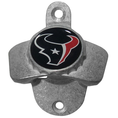 Houston Texans Wall Mounted Bottle Opener