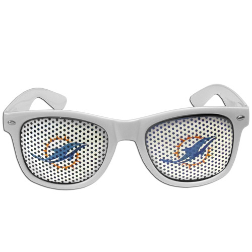 Miami Dolphins White Game Day Shades