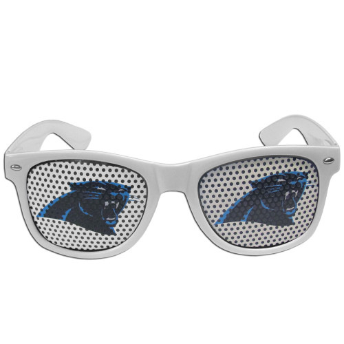 Carolina Panthers White Game Day Shades