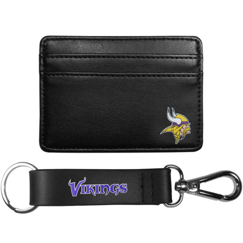 Minnesota Vikings Weekend Wallet & Strap Key Chain