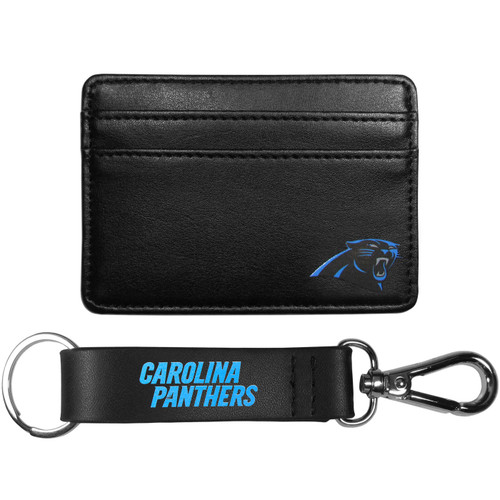 Carolina Panthers Weekend Wallet & Strap Key Chain