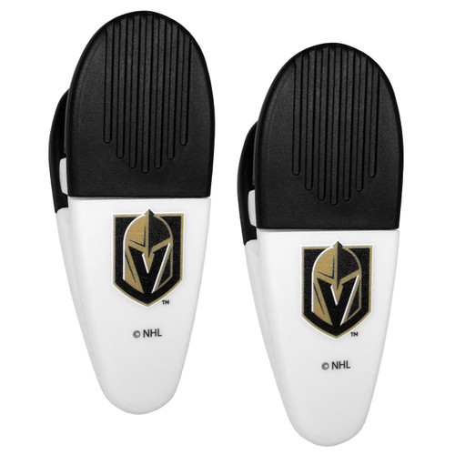 Vegas Golden Knights Mini Chip Clip Magnets - 2 Pack