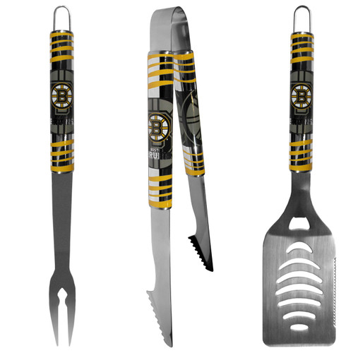 Boston Bruins 3 Piece Tailgater BBQ Set