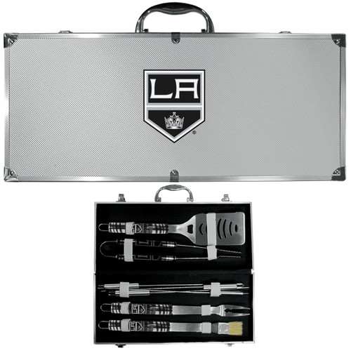Los Angeles Kings 8 Piece Tailgater BBQ Set