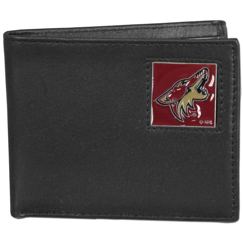 Arizona Coyotes Leather Bi-fold Wallet