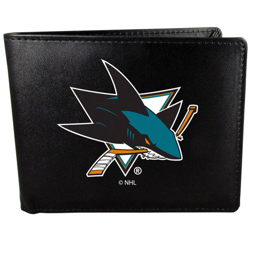 San Jose Sharks Large Logo Bi Fold Wallet