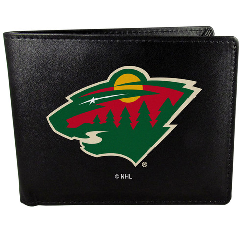 Minnesota Wild Bi-fold Wallet Large Logo