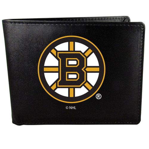 Boston Bruins Large Logo Bi Fold Wallet