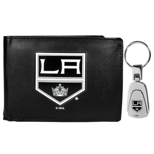 Los Angeles Kings Bi-fold Wallet & Steel Key Chain