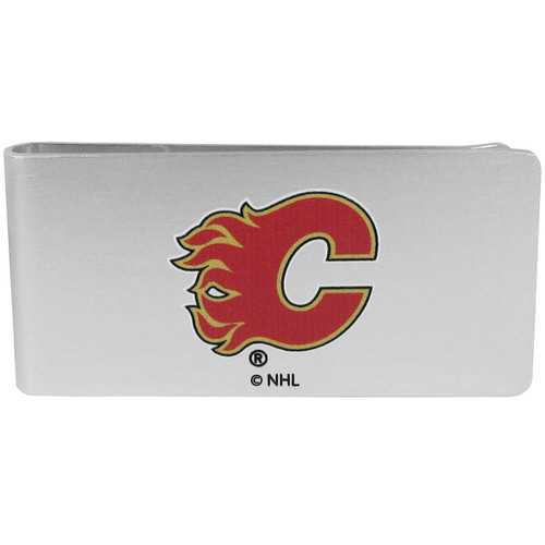 Calgary Flames Siskiyou Logo Money Clip