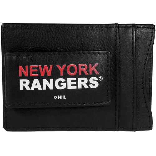 New York Rangers Logo Leather Cash and Cardholder