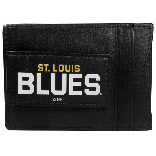 St. Louis Blues Logo Leather Cash and Cardholder