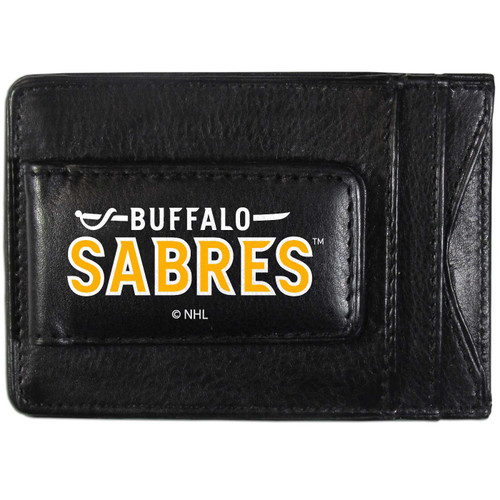 Buffalo Sabres Logo Leather Cash and Cardholder