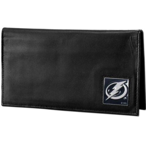 Tampa Bay Lightning Deluxe Leather Checkbook Cover