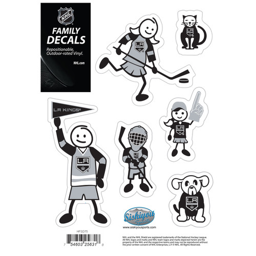 Los Angeles Kings Small Family Decal Set