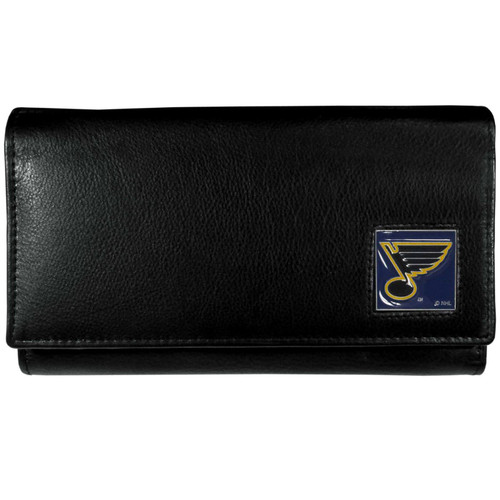 St. Louis Blues Leather Women's Wallet
