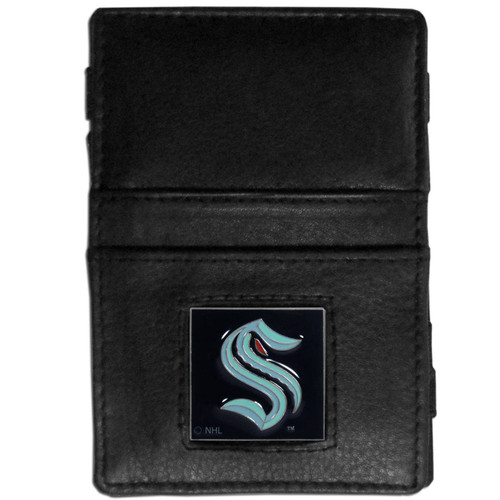 Seattle Kraken Leather Jacob's Ladder Wallet