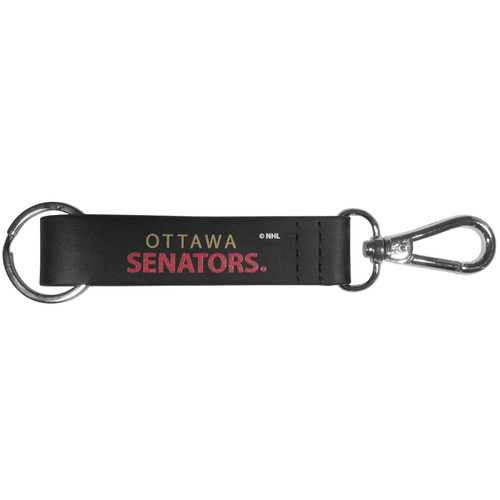 Ottawa Senators Black Strap Key Chain