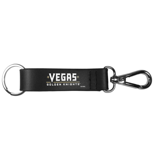 Vegas Golden Knights Black Strap Key Chain