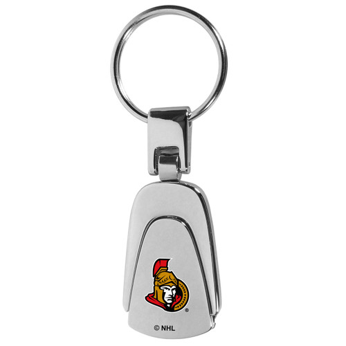 Ottawa Senators Steel Teardop Key Chain