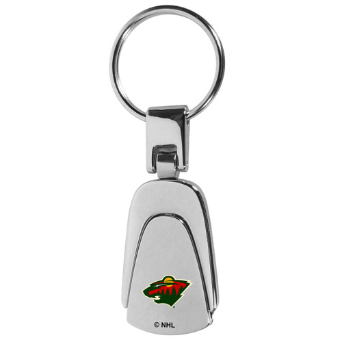 Minnesota Wild Steel Teardop Key Chain