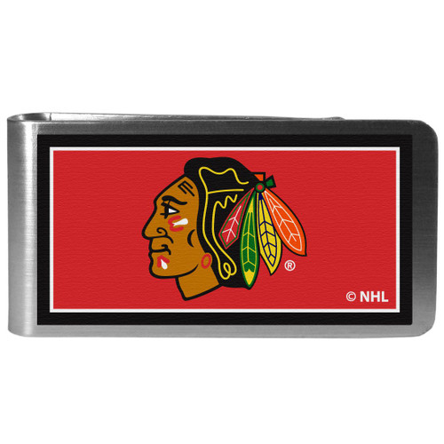 Chicago Blackhawks Logo Money Clip