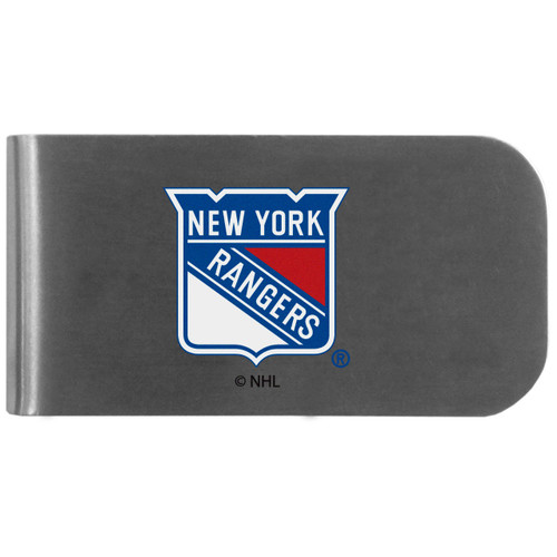 New York Rangers Logo Bottle Opener Money Clip