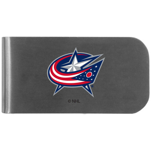 Columbus Blue Jackets Logo Bottle Opener Money Clip