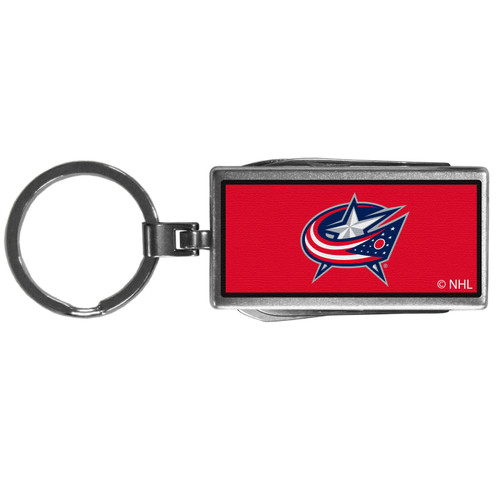 Columbus Blue Jackets Logo Multi-tool Key Chain