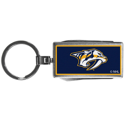 Nashville Predators Logo Multi-tool Key Chain