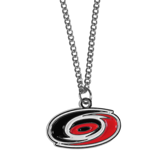 Carolina Hurricanes Chain Necklace with Small Charm