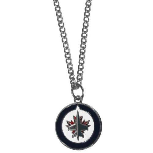 Winnipeg Jets Chain Necklace with Small Charm
